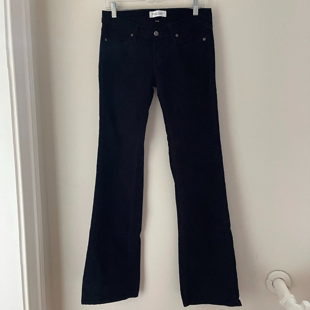 Habitual Blackl Corduroy Boot Cut Pant